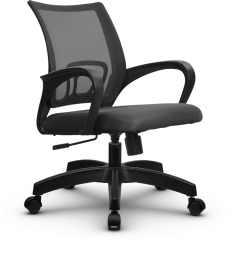 SU-CS-9 тёмно-серый - Офисные кресла менеджера