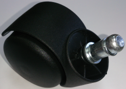 Ролик (жесткий) 1шт. для офисного кресла - Ролики для кресел (колеса для кресел)