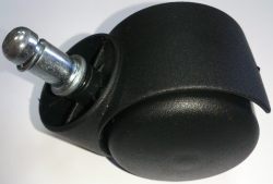 Ролик (жесткий) 1шт. для офисного кресла - Ролики для кресел (колеса для кресел)