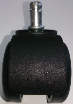 Ролик (жесткий) 1шт. для офисного кресла - Ролики для кресел (колеса для кресел)